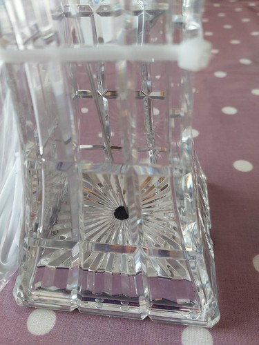 WILKO Square Crystal Effect Rechargeable Desk/Bedside Light 18 x 8 cm - NWT - Picture 3 of 8