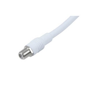 2 Way TV Aerial Splitter Coax RF Cable Indoor Male Plug in 2 x Female out Socket - image 2
