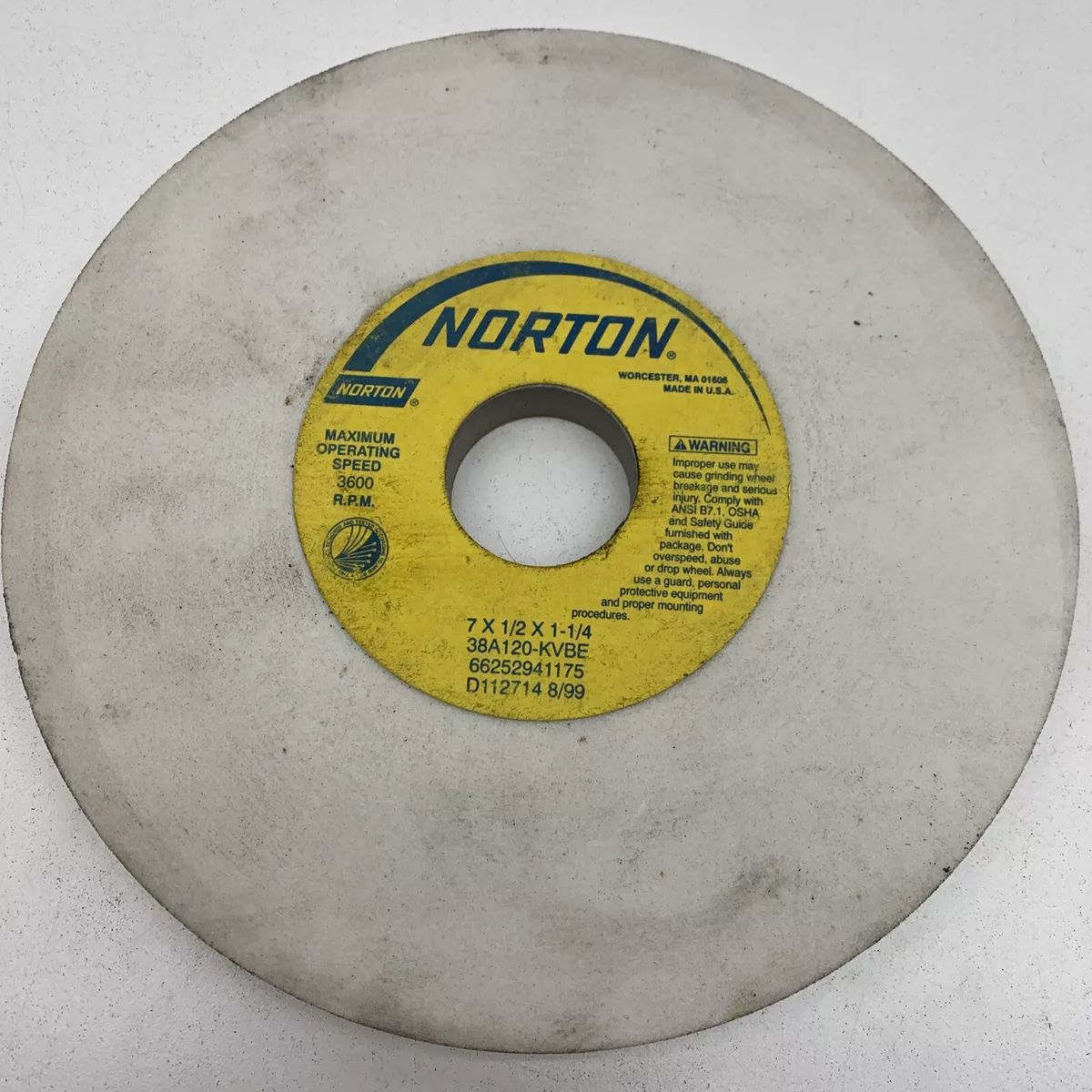 Surface grinding wheel for aluminum deals