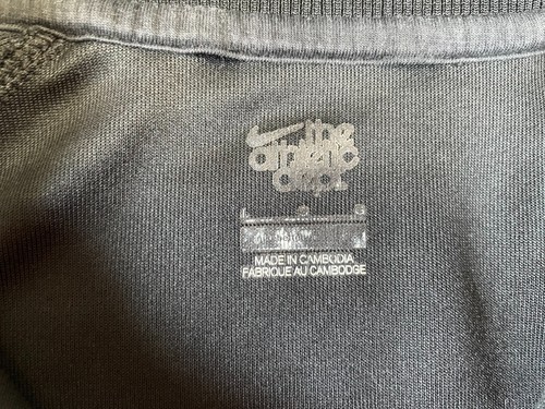 NIKE the athletic dept jacket black brown tan boys girls unisex Large L -916 - Picture 2 of 4
