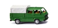 Wiking 029309 H0 Vw T3 Doppelkabine - GrasgrüN Neuheit 2023 Ovp<