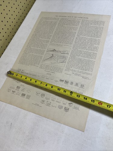 Vtg Rouses point New York 1943 Department of interior Lake Champlain Topo Map - Picture 12 of 12