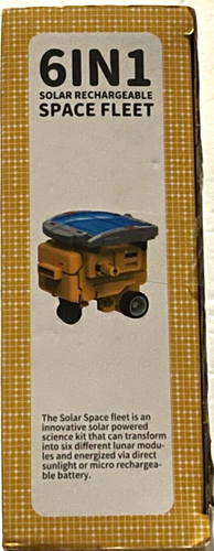 Solar Robot Toys for Kids Ages 8-12,6-In-1 Building Science STEM Kits Space Toys - Picture 6 of 7