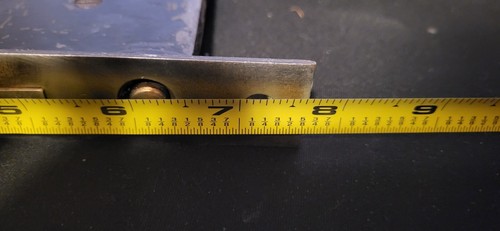 Antique Pocket Door Mortise Lock Set w/ Pop Out Pulls. - Picture 9 of 10
