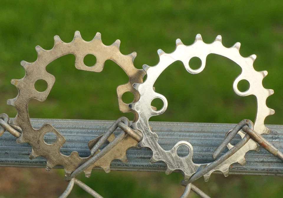 Передняя звездочка 58 BCD лот 22T Shimano реальный дизайн горный велосипед тройной бабушка Gear - Изображение 4 из 4