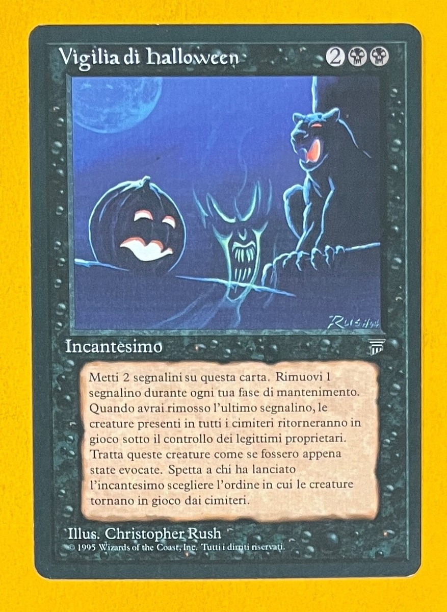 MTG ALL HALLOW'S EVE (Italian) Legends (OldManMTG 008-872