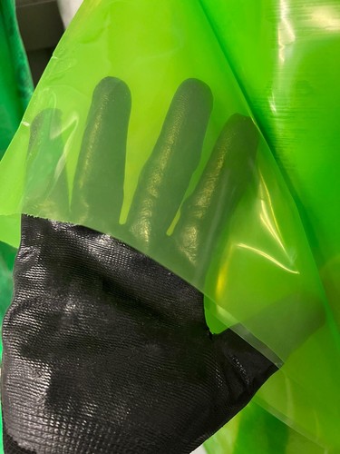 Green Plastic 6M WIDE POLYTHENE Greenhouse Cover UV Stabilised Heavy Duty Sheet - Picture 4 of 5