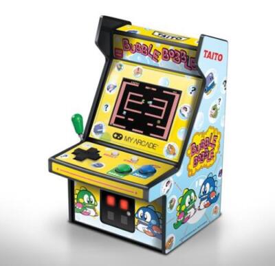 MY ARCADE: MICRO PLAYER 6.75 BUBBLE BOBBLE SAMMLERSTÜCK RETRO - Retro Spiel