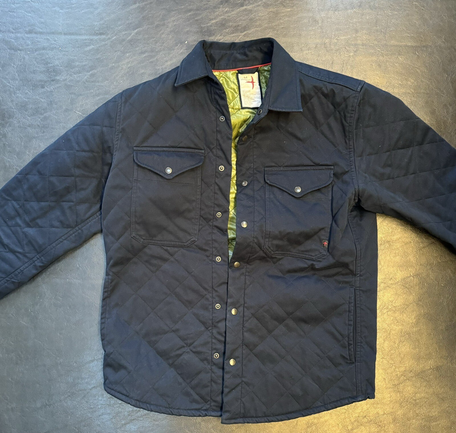 Relwen Moleskin Twill Shirt Jacket Size Medium eBay