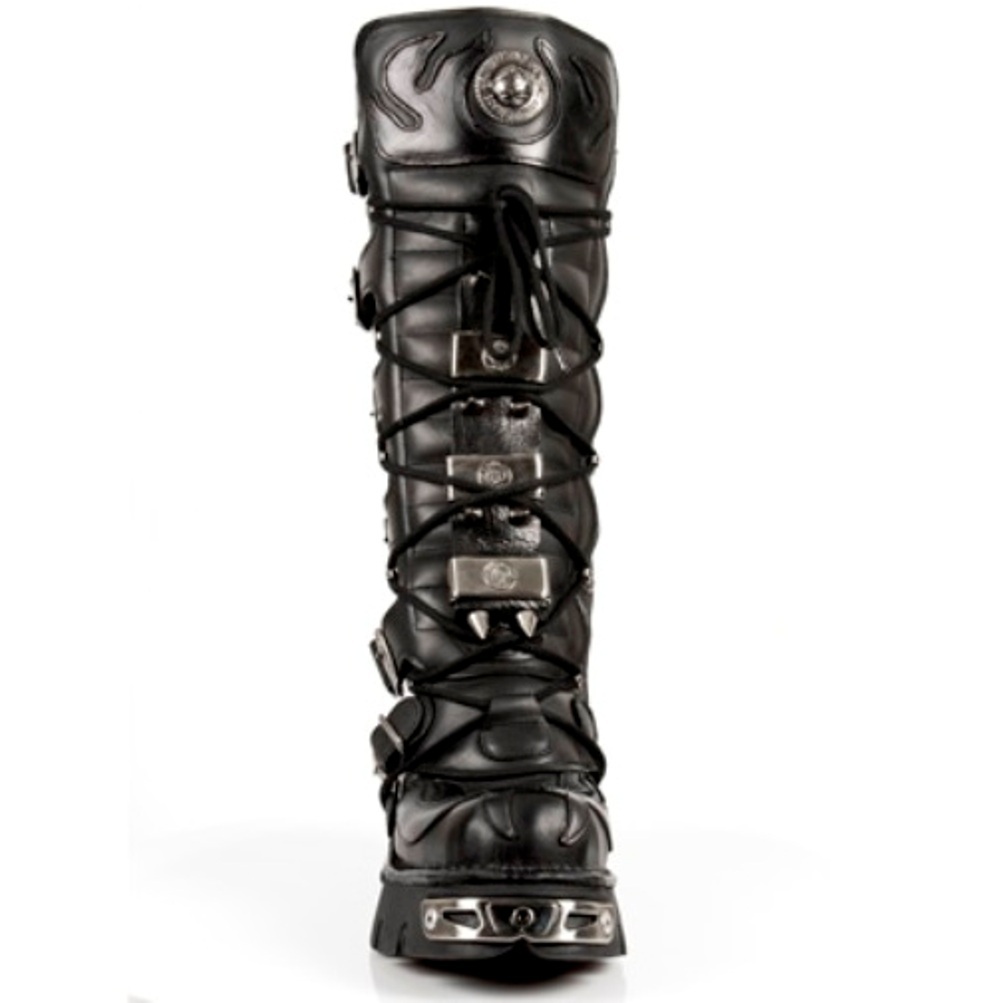 NEW ROCK Boots Style M.161 S1 Black - Unisex Reactor | eBay