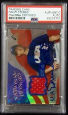 Drew Stubbs Signed 2004 SP Prospects USA Baseball National Honors Card NH-DS PSA