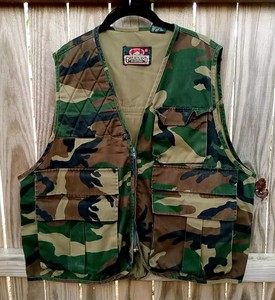 Greatland Hunting Camouflage Hunting Vest Size XL