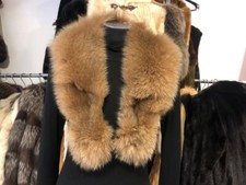 Blaufuchs Pelliccia Collo Stola Mantello Blue Fox Fur Stola Volpe