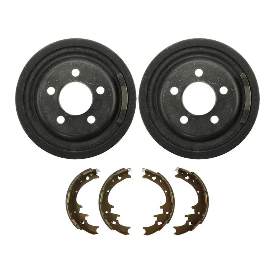 Tambor de freno, zapata de freno de tambor central trasera 3x para Dodge Challenger PZ 1973-1974 Foto 2 de 4