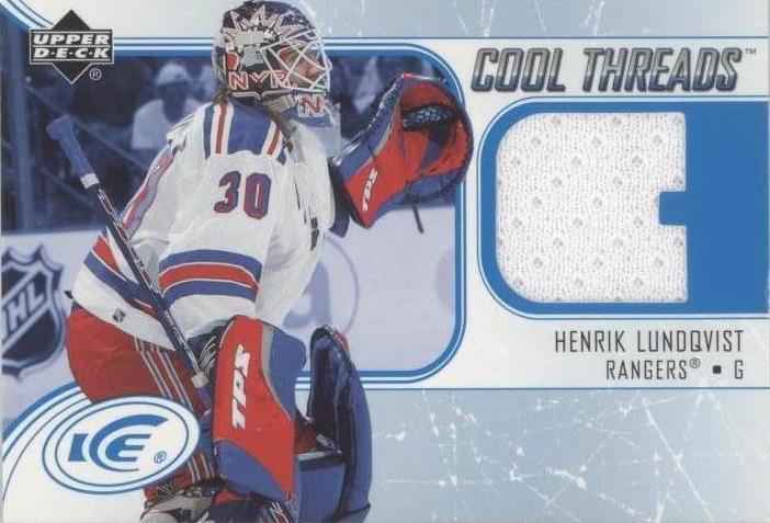 2005-06 Upper Deck Ice - Henrik Lundqvist #CT-HL - 1 of 1