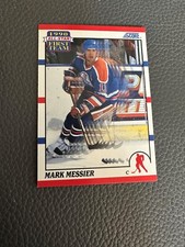 1990-91 Score Oilers Hockey Card #315 Mark Messier