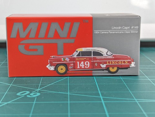 Mini GT 1:64 Lincoln Capri #149 1954 Carrera Panamericana Class Winner 611 - Picture 10 of 12