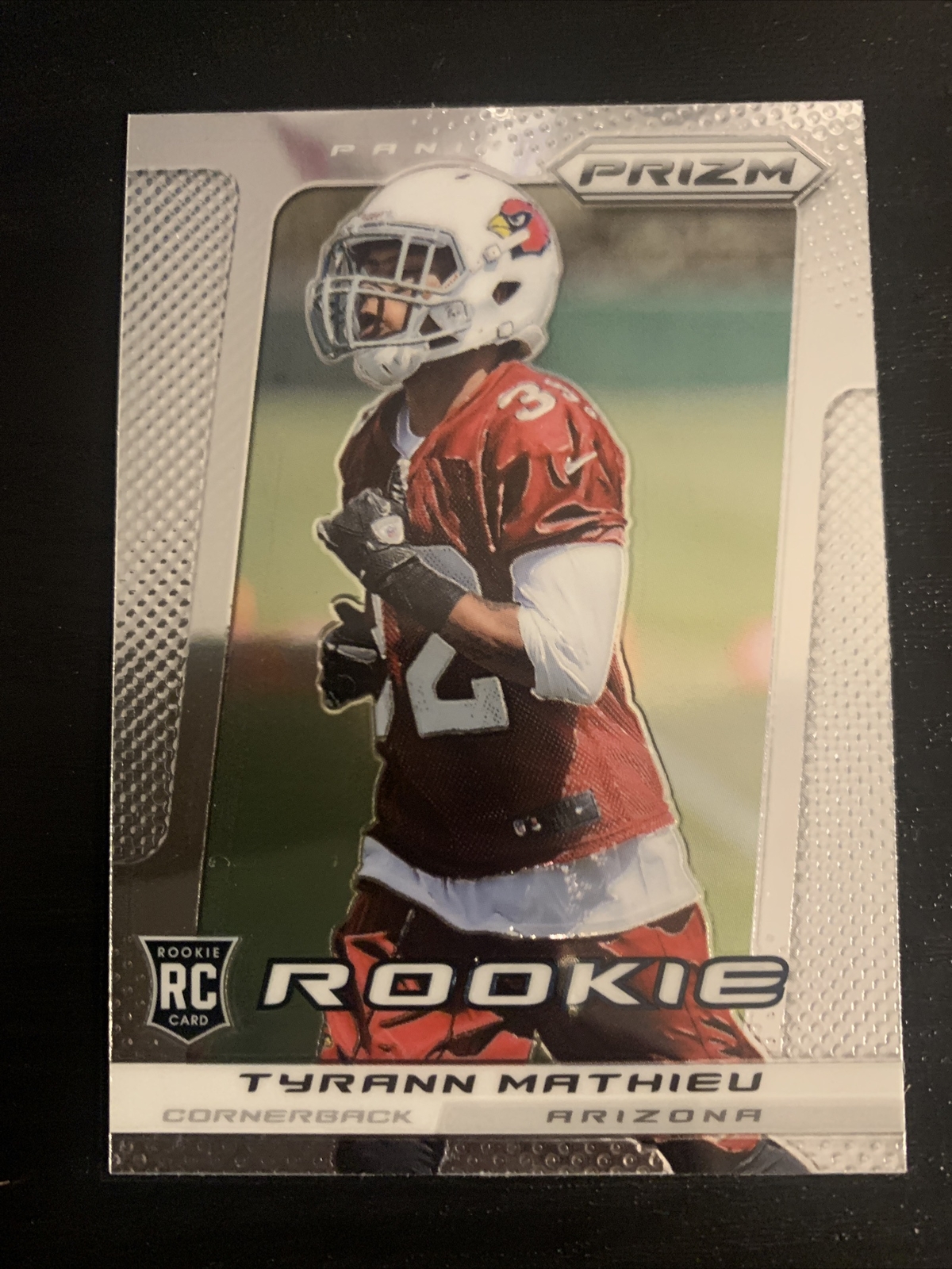 Tyrann Mathieu 2013 Panini Prizm Rookie RC #296 Arizona Cardinals Football Card
