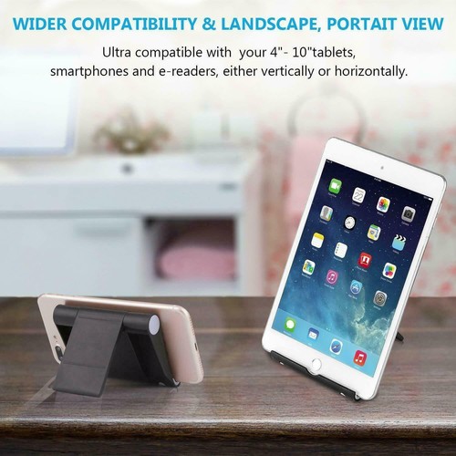 Cell Phone Stand Fordable Desk Holder Mount Cradle Dock iPhone Galaxy Switch - Picture 37 of 55
