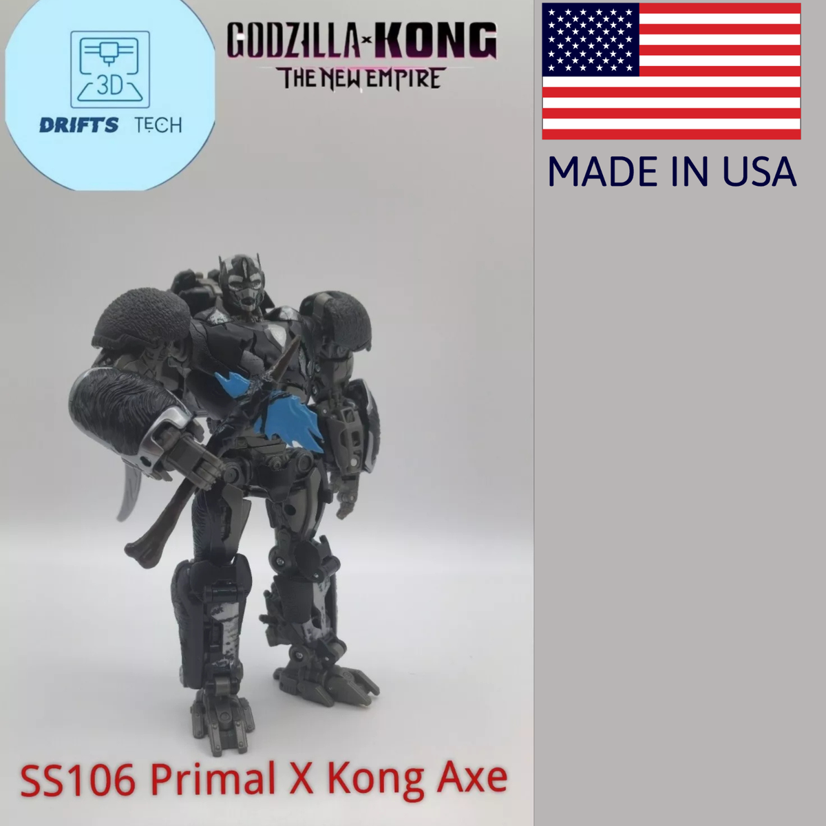ウルトラプレミアム　コレクション upgrade kit for studio series 106 primal Kong Axe Godzilla