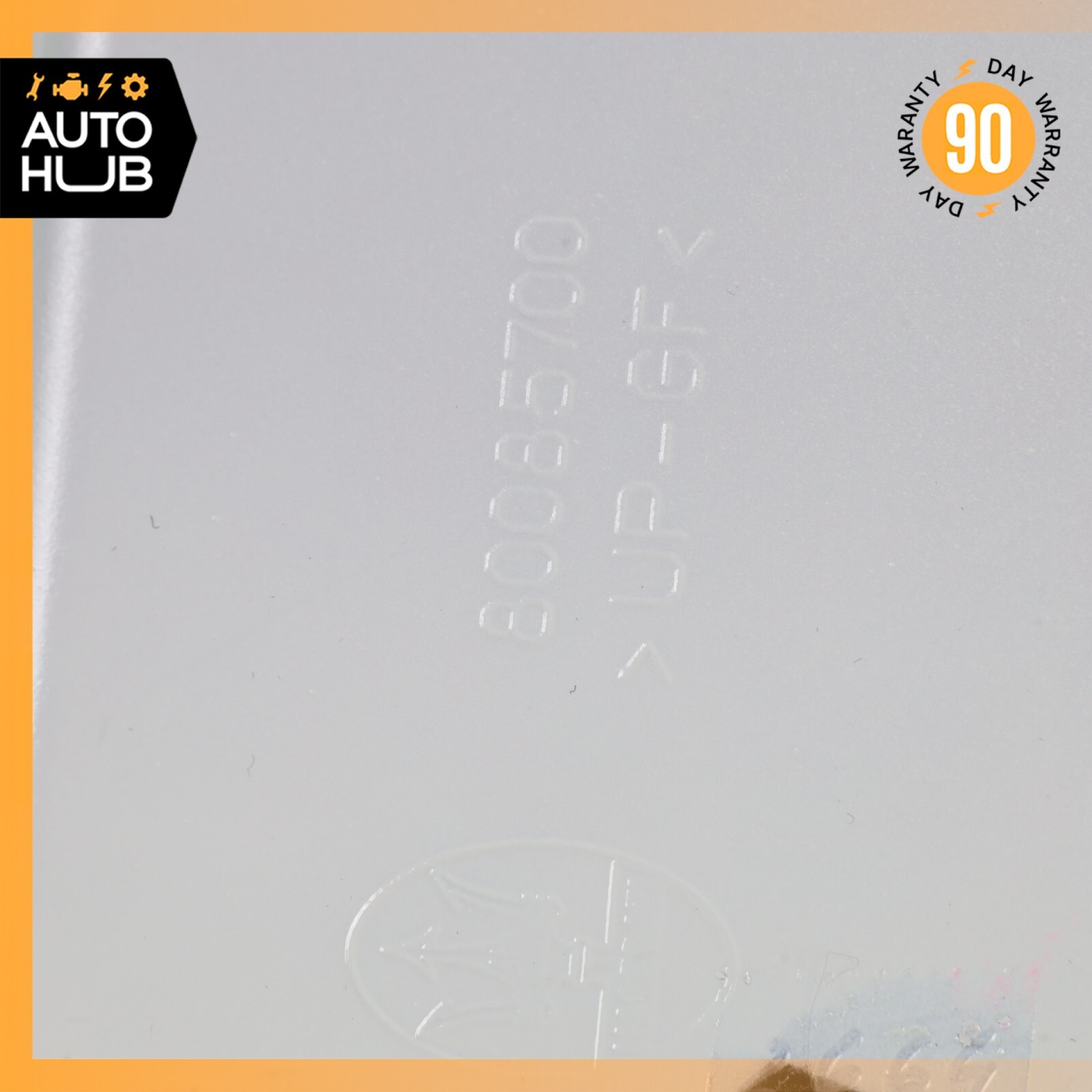 08-19 Maserati GranTurismo M145 Coupe Trunk Lid Panel Assembly White OEM 61k
