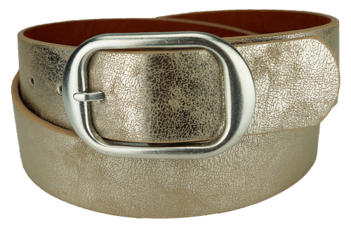 25 Farben Basic Gürtel 3,8cm echt Leder und Polyurethan Hüftumfang bis 105 cm 67 - Bild 22 von 27