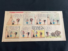 03a TUMBLEWEEDS By Tom K. Ryan Lot of 25 Sunday Third Page Comic Strips 1968