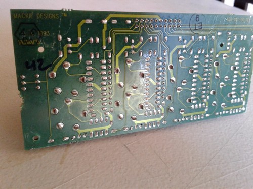 Mackie 16-8, 24-8, 32.8 8 Bus TAPE RETURN Board Part # 055-014-00 REV - Picture 5 of 7