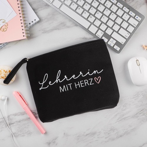 Lehrer Geschenk Abschiedsgeschenk Lehrerin, Lehrertasche, Klein Kosmetiktasch... - Bild 9 von 9