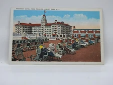 Postcard Monterey Hotel Asbury Park New Jersey Unposted Tichnor Brothers    F897