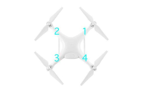 New DJI Phantom 4 Standard Part - Landing Gear Antenna Cover Insert - White, OEM - Picture 4 of 4