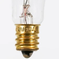 WE05X20431 GE DRYER BULB - 10W, 120V