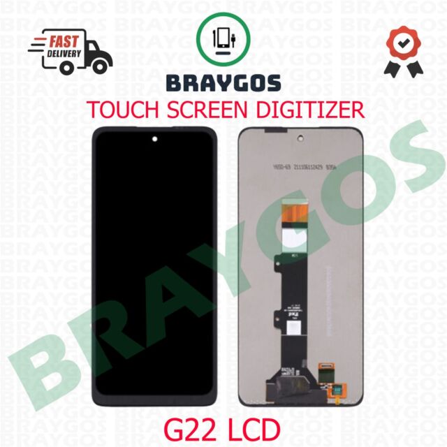 For Motorola Moto G22 XT2231-2 LCD Touch Screen Digitizer Display Assmebly Black