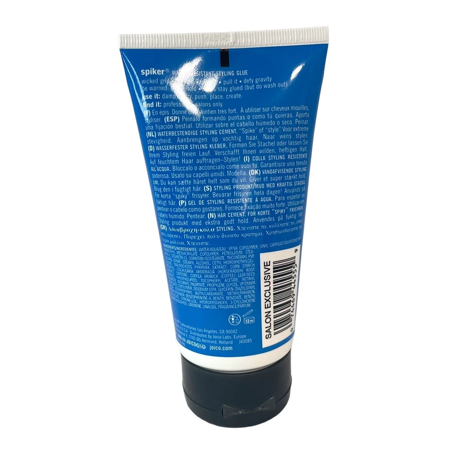 AUTHENTIC Joico Ice SPIKER Water-Resistant Styling Glue 5.1oz 150ml Discontinued - Image 2 of 2