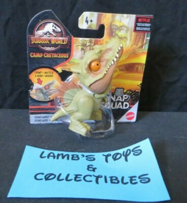 Jurassic World 3'' Camp Cretaceous Spinosaurus Snap Squad dinosaur action figure