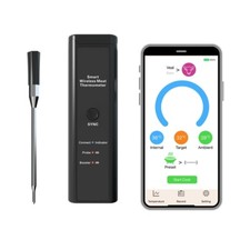 Wireless Meat Thermometer - Long Range Thermometer with Bluetooth BBQ-Turkey