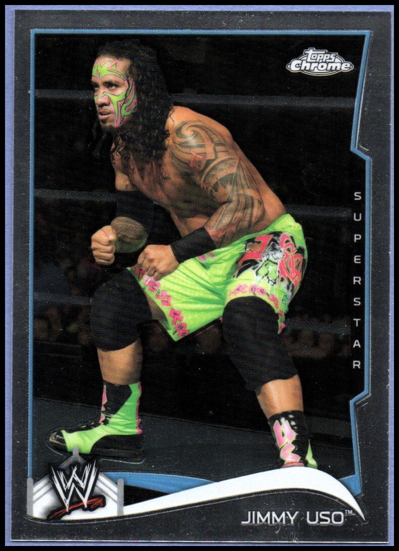 2014 Topps Chrome WWE #74 Jimmy Uso