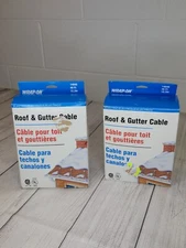 EasyHeat ADKS600 Roof and Gutter De-Icing Heating Cable 80 Ft Total- New