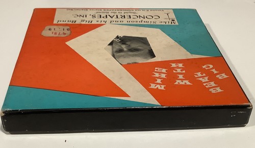 5” 7-1/2ips Mike Simpson And His Big Band Vol 2 Stereo Concertapes Reel2Reel - Imagen 8 de 10