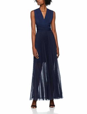 Coast Corwin Partykleid Damen blau (marineblau) UK 16