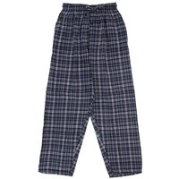 Navy Plaid Broadcloth Pajama Pants For Men Navy Plaid Broadcloth Pajama Pants For Men