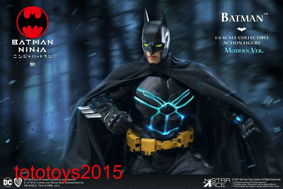 Star Ace Toys 1/6 SA0103 Ninja Heroes Bruce Wayne Deluxe Ver. Figura de acción juguetes Foto 2 de 4