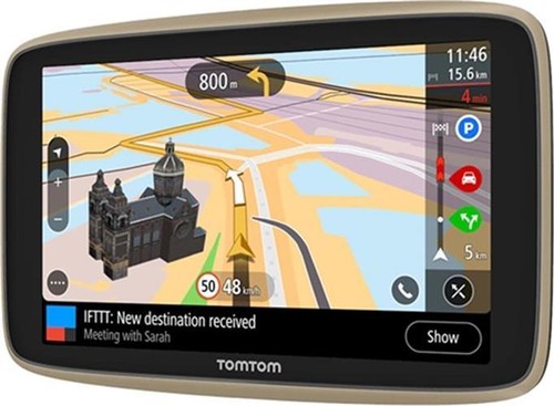 TomTom Go Premium X 6" SatNav GPS Navigation Sat Nav Traffic Map - Foto 1 di 1