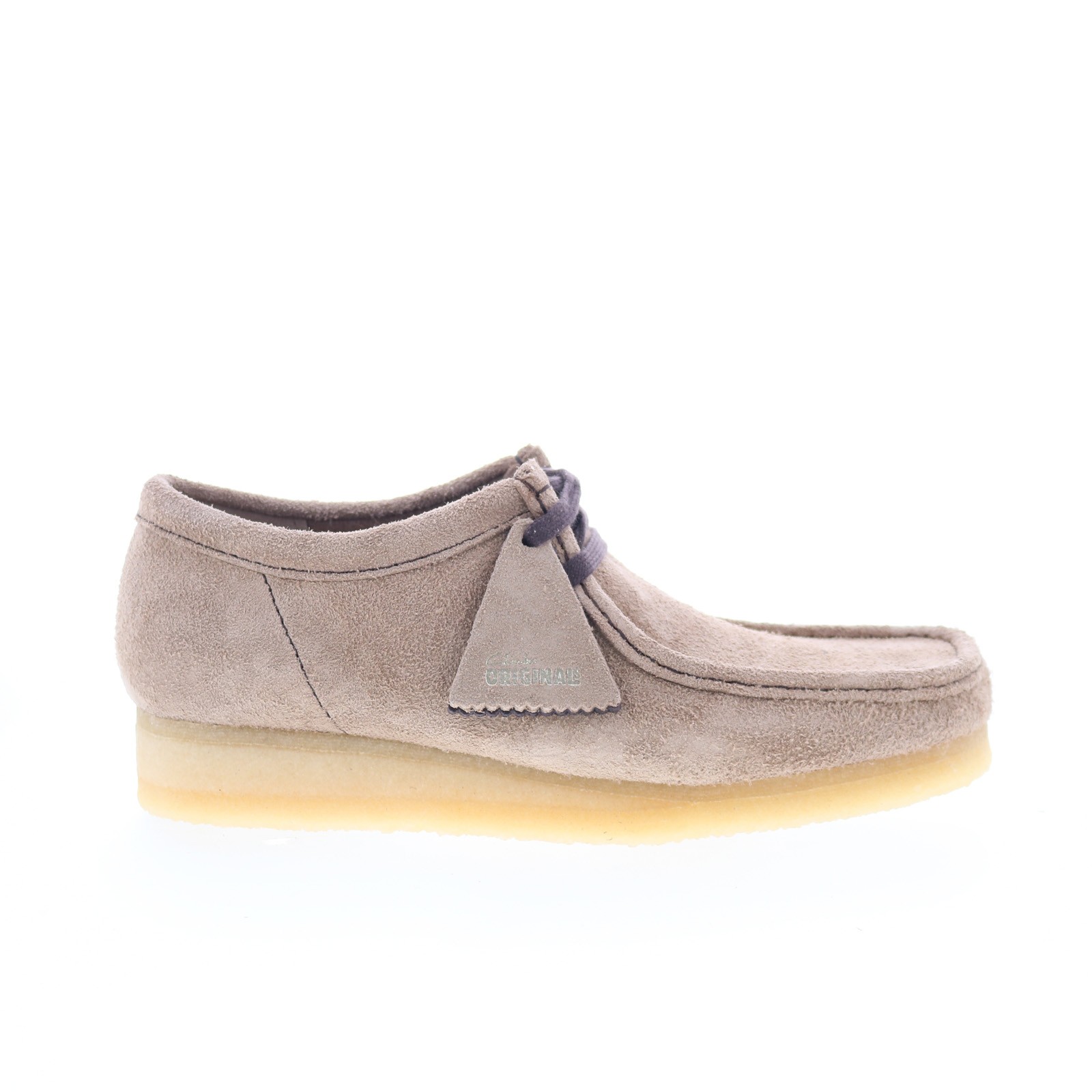 Clarks Wallabee 26181140 Mens Beige Suede Oxfords - Lace Ups Casual Shoes 7 22590₽