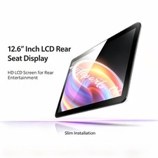 Rear Seat Screen 85100044 12.6 Lcd For 21-24 Suburban Yukon Tahoe Escalade