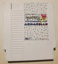 Armadillo  for Nintendo NES, with White shell cartridge NTSC Arumajiro アルマジロ