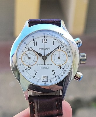 Vintage Soviet Poljot chronograph. 3133 movement. Mens 38mm