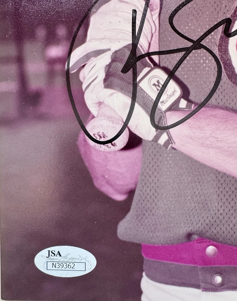 Ryne Sandberg Rookie Era подписанная фотография 8x10 - Cubs - Подлинность JSA - Изображение 3 из 4