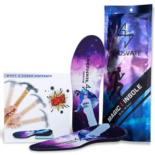 Absorbs 70 of Impact Energy Effectively,Boot Insoles for Men Work,Shock Abso...