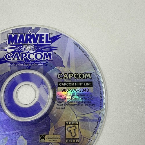Vintage Marvel vs Capcom Sega Dreamcast Game Disc Only 1999 Capcom Fighting - Picture 3 of 6